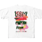 clareclaredoodleのA Green Classical Car All-Over Print T-Shirt