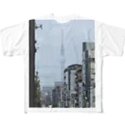 なまず屋の都会2 All-Over Print T-Shirt