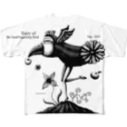 kouji-komatsuの微笑ましい鳥の妖精 All-Over Print T-Shirt