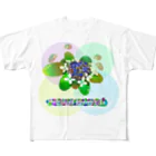 『NG （Niche・Gate）』ニッチゲート-- IN SUZURIの〇絵『額紫陽花h.t.』 All-Over Print T-Shirt
