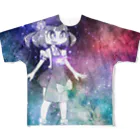 空想トイズSUZURI店の宇宙はろこ All-Over Print T-Shirt