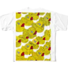 版画家・北嶋勇佑のイチオシ！あひる All-Over Print T-Shirt