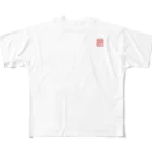 Rigelの徳川家康の軍旗 フルグラフィックTシャツ
