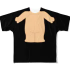 ken_ikedaの裸になれるTシャツ フルグラフィックTシャツ