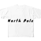 north pole miniのnorth pole（ﾉｰｽ・ﾎﾟｰﾙ） フルグラフィックTシャツ