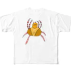 イーグルくんの子供が描いた🕷️ フルグラフィックTシャツ