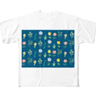 タマネギ工房のお花畑 All-Over Print T-Shirt