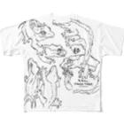 フロッグツリーのらくがきクレス All-Over Print T-Shirt