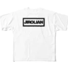 おもしろいTシャツ屋さんのJIROLIAN　ジロリアン　二郎　ラーメン フルグラフィックTシャツ