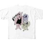 はるやんのきもかわ筋肉さん All-Over Print T-Shirt