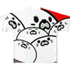 ken_ikedaの腹巻きアザラシ君(いっぱい) フルグラフィックTシャツ