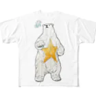 吉川 達哉 tatsuya yoshikawaのPolar Star Bear All-Over Print T-Shirt