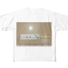 屯 / tamuroのおてもと All-Over Print T-Shirt