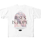 jeje-roomのIsaiah 40:31（PINK) フルグラフィックTシャツ