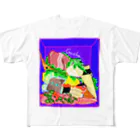 腐頭肉華のぐちゃ寿司-Gucha SUSHI- All-Over Print T-Shirt