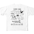 Canis工房suzuri支店のよんなーどらいぶ！ All-Over Print T-Shirt