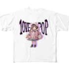 mcbling's roomの【1OVEVRS POP】kohine ver フルグラフィックTシャツ