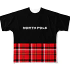 north pole miniのnorth pole(ﾉｰｽ・ﾎﾟｰﾙ)フルグラフィックTシャツ フルグラフィックTシャツ