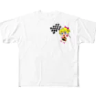 CODE:zeroのFIRE GIRLS All-Over Print T-Shirt