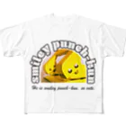 路地と芥子のsmiley punch-kun フルグラフィックTシャツ