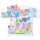 とーはにの両想い百合フルグラフィックシャツ All-Over Print T-Shirt