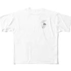 Pridex Designの彼氏募集T-シャツ（控え目） フルグラフィックTシャツ