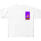 ʚ🦄ɞみつり🌈𝑆𝑂𝐷𝐴𝑆𝐻𝐼𓃗のスピノくん(恐竜) All-Over Print T-Shirt