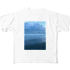 豊風本舗の夏の九十九里浜の浜辺　３ All-Over Print T-Shirt