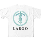 NPO法人LARGOのNPO法人LARGO 公式ロゴアイテム All-Over Print T-Shirt