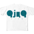 asobo-yaのQjaQ All-Over Print T-Shirt