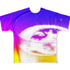 Smoking-Apparelの映えT-カラフルジュース フルグラフィックTシャツ
