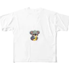 Shiba_IncのBanana & Koala（バナナ & コアラ） All-Over Print T-Shirt