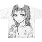 菜の花🌼.*のやらかしちゃん フルグラフィックTシャツ