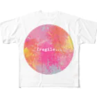 fragile×××のfragile×××〇 フルグラフィックTシャツ