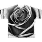 rin_0707の薔薇 All-Over Print T-Shirt