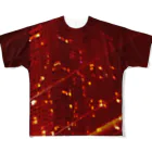 Evening StarのTowers of Calgary All-Over Print T-Shirt