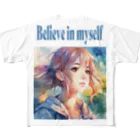 JUNのBelieve in yourself フルグラフィックTシャツ