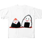 ANFUGU SHOPのおにぎりさん家 All-Over Print T-Shirt