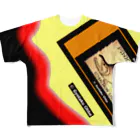 G-HERRINGのカラフトマス！あらゆる生命たちへ感謝をささげます。 All-Over Print T-Shirt