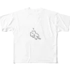 くらたみゆう | イラストレーターのすやすや猫 All-Over Print T-Shirt