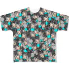 親父と猫のるるの親父と猫と…？？ All-Over Print T-Shirt