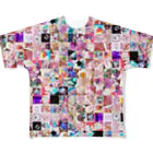 うちゅう交信機の【展示のみ】リノスタグラム All-Over Print T-Shirt