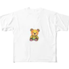 Okuizumoのかわいいくまのイラストのグッズ All-Over Print T-Shirt