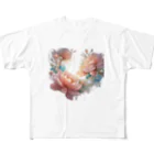 Artistry Blossomsのfantasy Flower フルグラフィックTシャツ