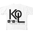 ArucaDesignのThe kiss of life ＜起死回生＞ フルグラフィックTシャツ