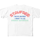 BlueBeat SkateRetailのステイフリー2nd All-Over Print T-Shirt