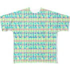 Anderson film schoolのPARTY PARTY PARTY All-Over Print T-Shirt