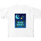 nene-cocoの夜空に広がる美しい星空 フルグラフィックTシャツ