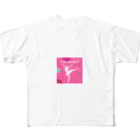 nozomi-mama-shop♪のI love balletグッズ🩰 フルグラフィックTシャツ