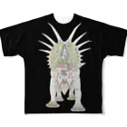 山わらふの虚空蔵菩薩騎スティラコサウルス All-Over Print T-Shirt
